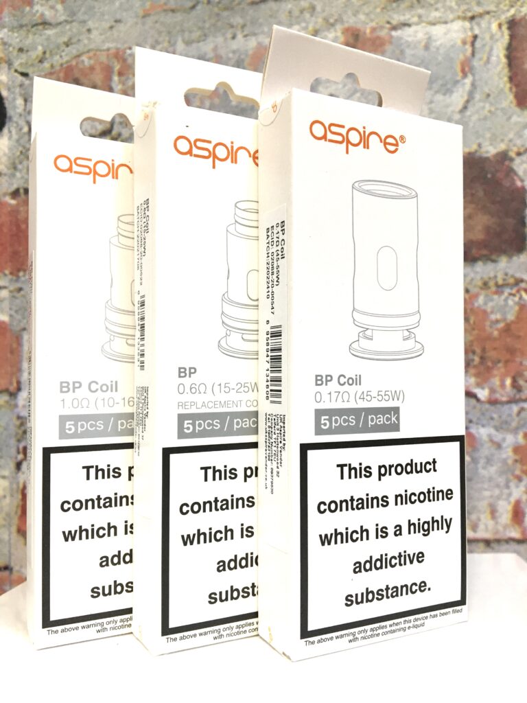 Aspire BP Replacement Coil (5 Coils £12)