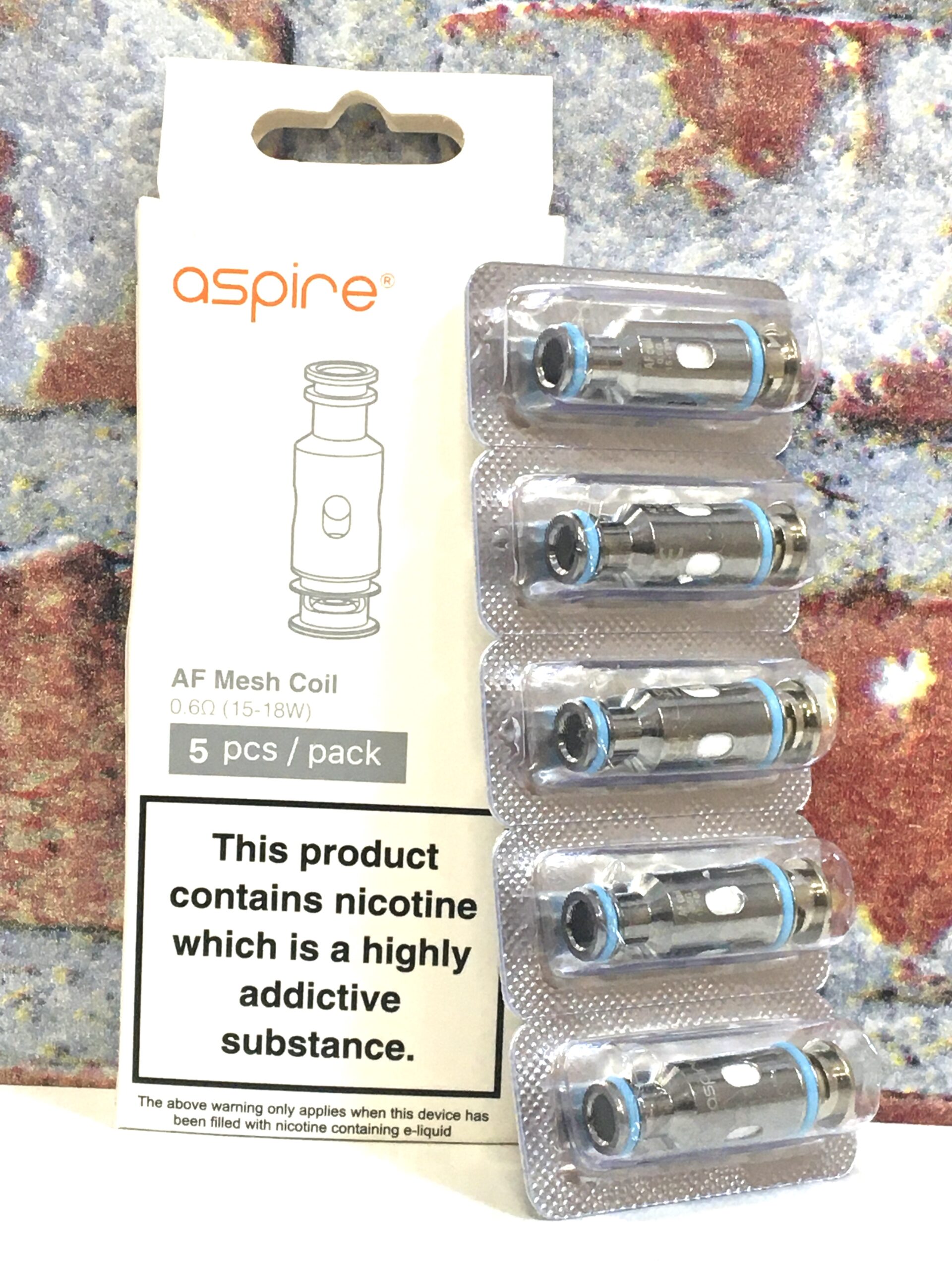 Aspire AF Mesh Replacement Coil (5 Coils £13)