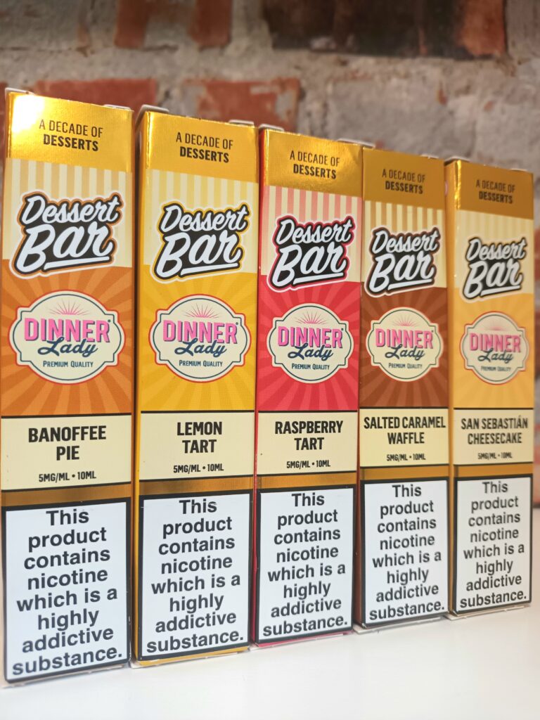 Dinner Lady - Desserts Bar Salts 10ml