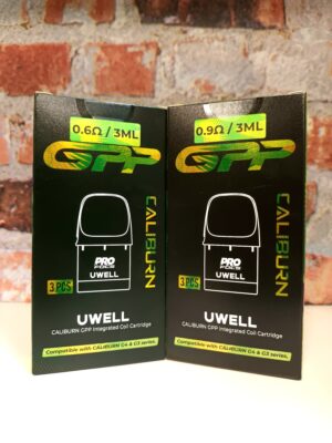 Uwell Caliburn GPP Replacement Pods 3ml (3 pods £10)