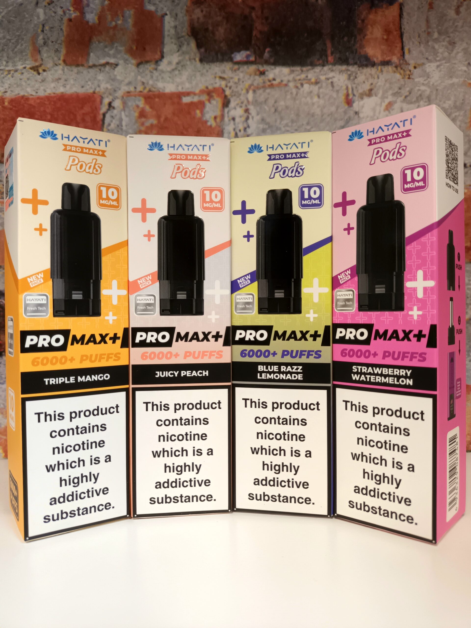 Hayati Pro Max+ Prefilled Pod (10mg)