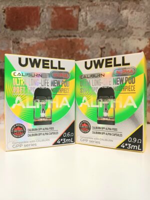 Uwell Caliburn GPP Replacement Pods 3ml (4 pods £12)